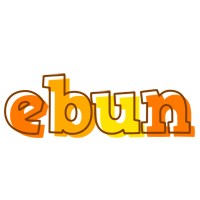 Ebun desert logo