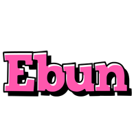 Ebun girlish logo