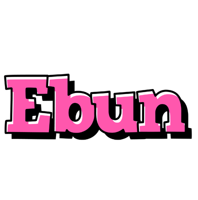 Ebun girlish logo