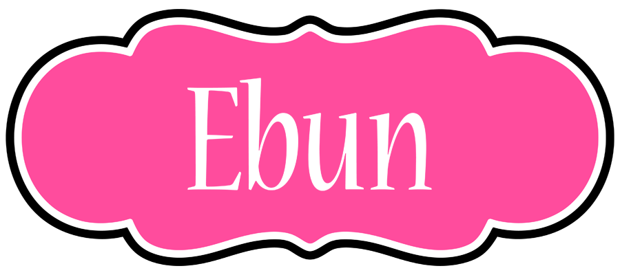 Ebun invitation logo