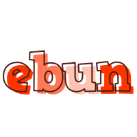 Ebun paint logo