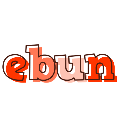 Ebun paint logo