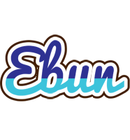 Ebun raining logo