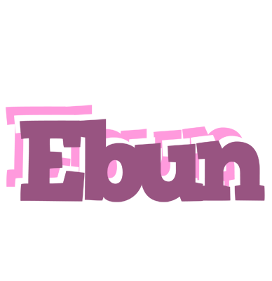 Ebun relaxing logo