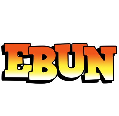 Ebun sunset logo