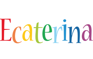 Ecaterina birthday logo