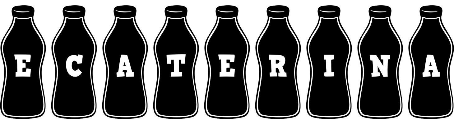Ecaterina bottle logo