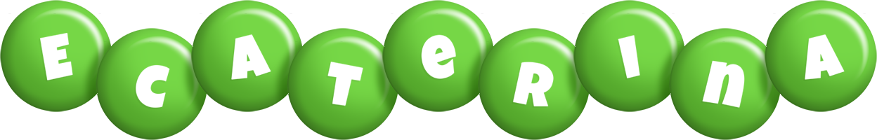 Ecaterina candy-green logo