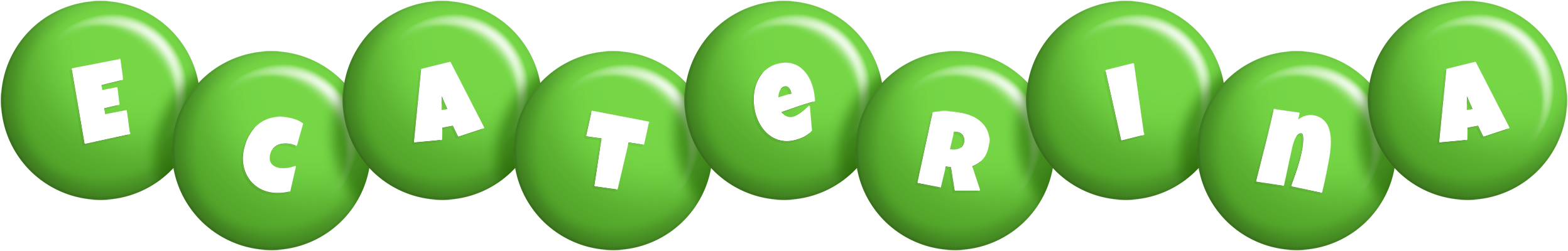 Ecaterina candy-green logo