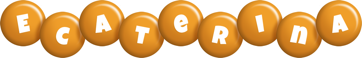 Ecaterina candy-orange logo