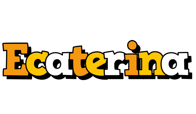 Ecaterina cartoon logo