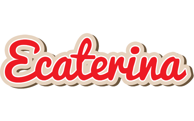 Ecaterina chocolate logo