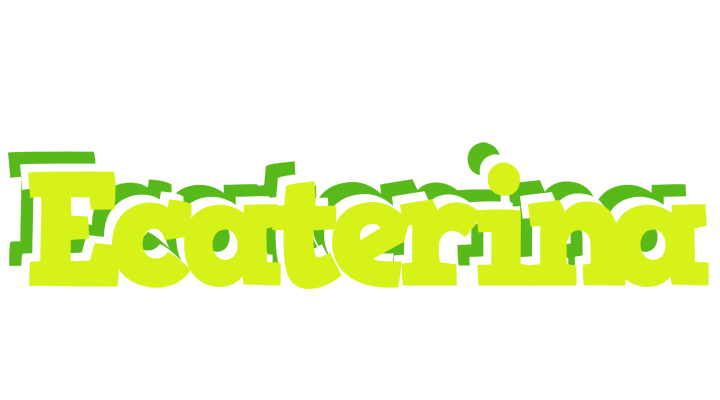Ecaterina citrus logo