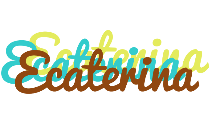 Ecaterina cupcake logo