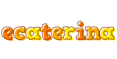 Ecaterina desert logo