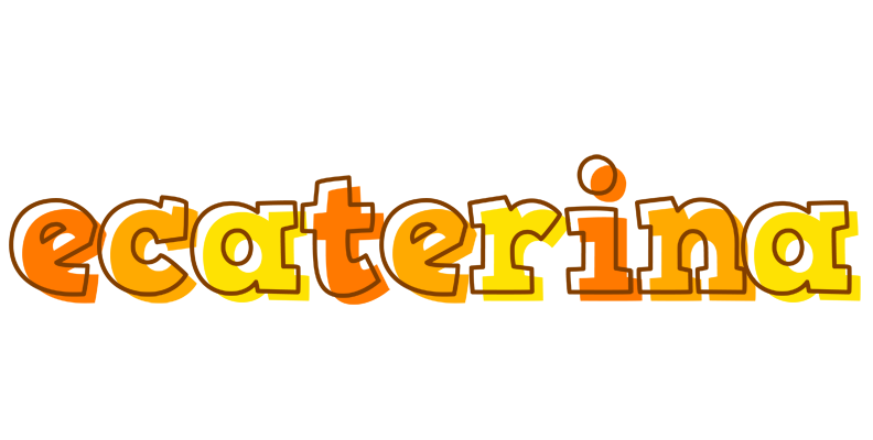 Ecaterina desert logo