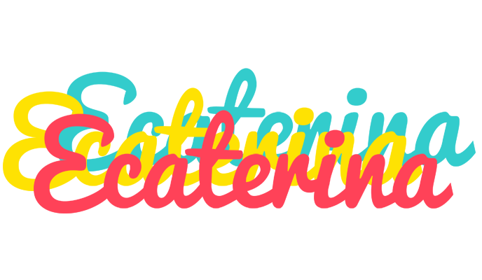 Ecaterina disco logo