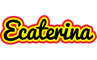 Ecaterina flaming logo