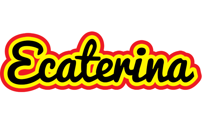 Ecaterina flaming logo