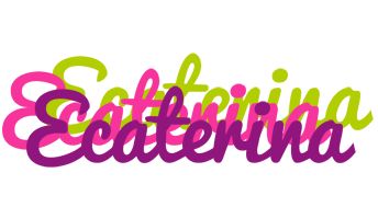 Ecaterina flowers logo