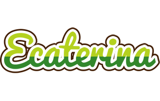 Ecaterina golfing logo