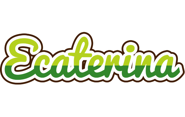Ecaterina golfing logo