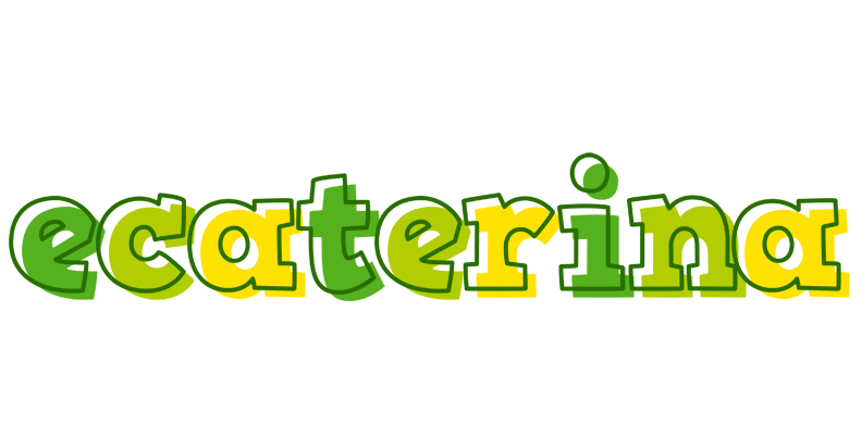 Ecaterina juice logo