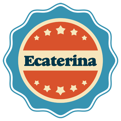 Ecaterina labels logo