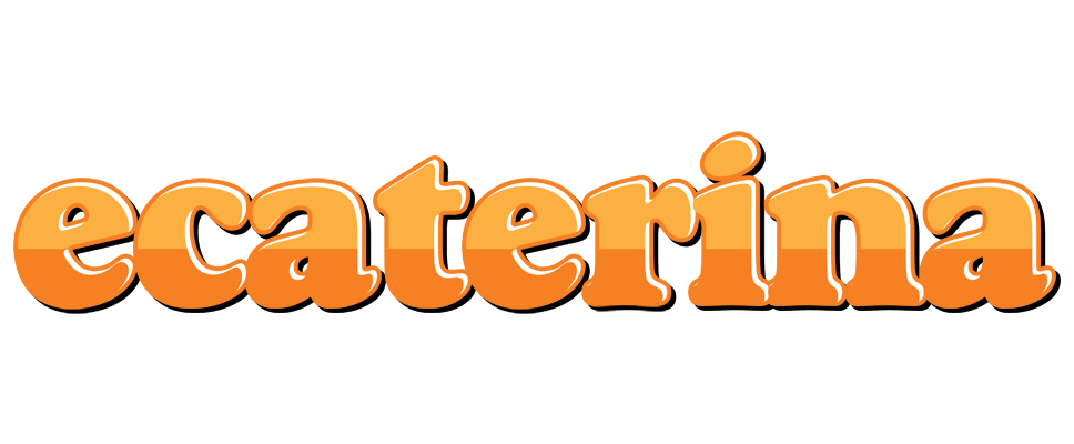 Ecaterina orange logo