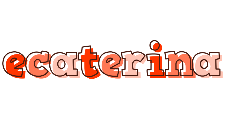 Ecaterina paint logo