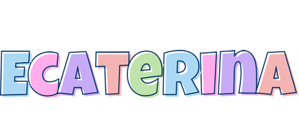 Ecaterina pastel logo