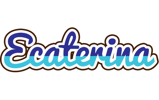 Ecaterina raining logo