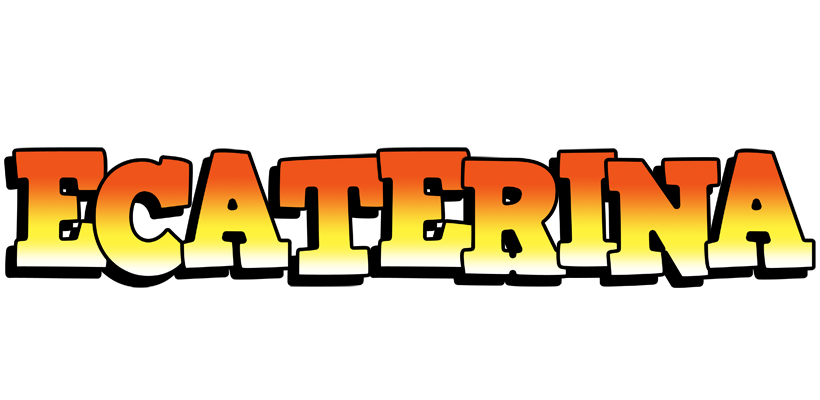 Ecaterina sunset logo