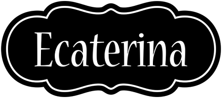 Ecaterina welcome logo