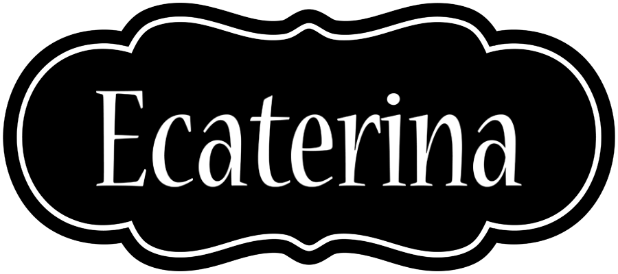 Ecaterina welcome logo
