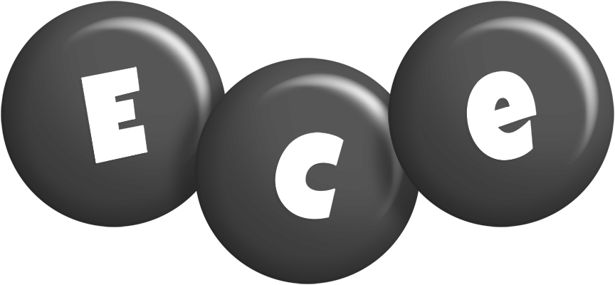 Ece candy-black logo