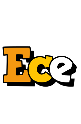 Ece cartoon logo