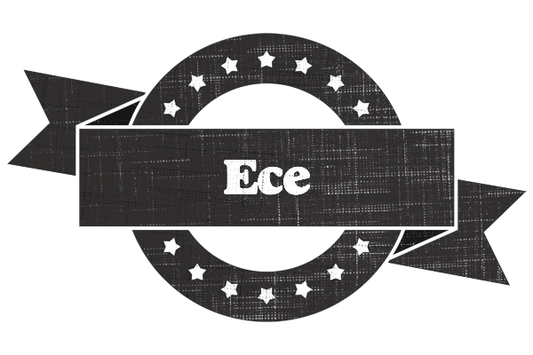 Ece grunge logo
