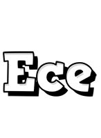 Ece snowing logo