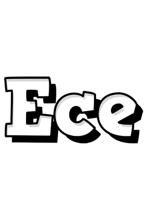 Ece snowing logo