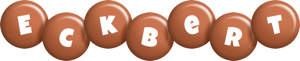 Eckbert candy-brown logo