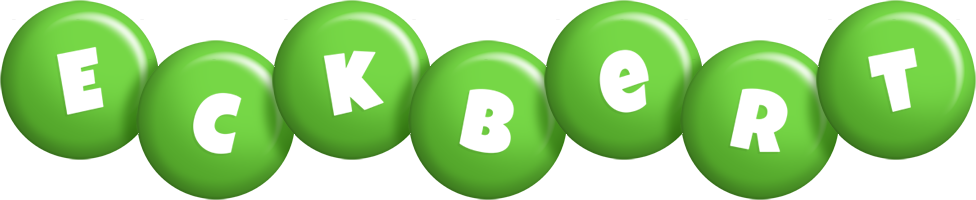 Eckbert candy-green logo