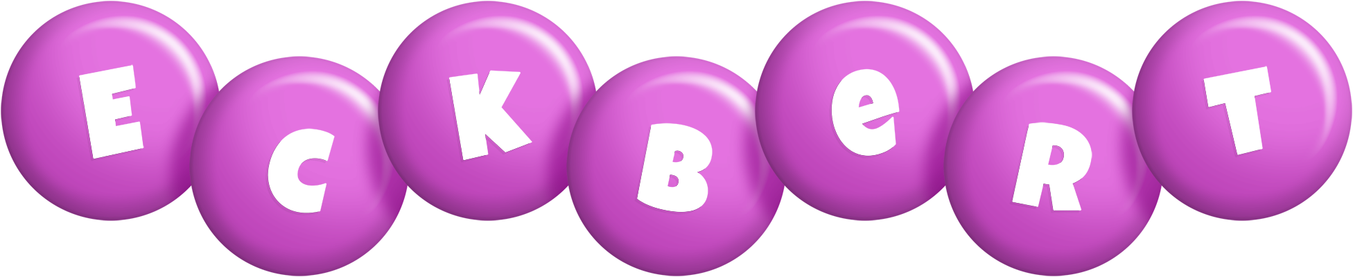 Eckbert candy-purple logo