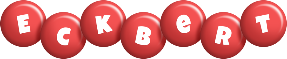 Eckbert candy-red logo