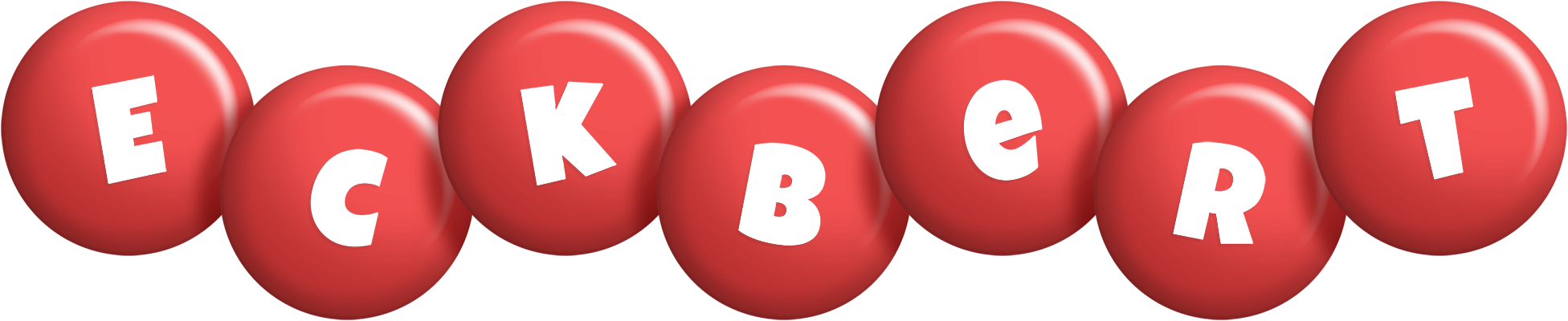 Eckbert candy-red logo
