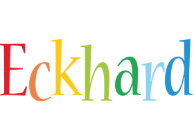 Eckhard birthday logo