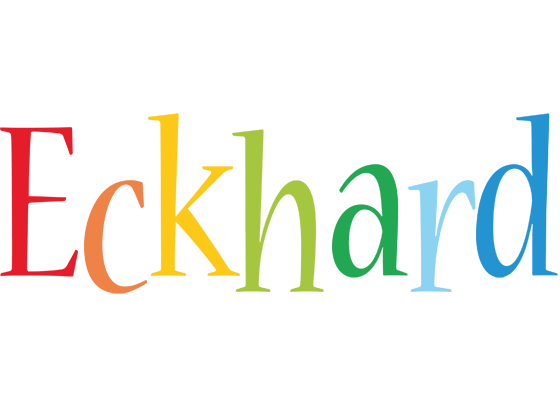 Eckhard birthday logo