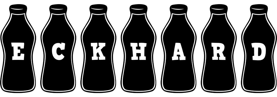 Eckhard bottle logo