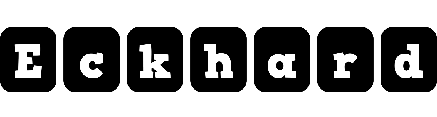 Eckhard box logo