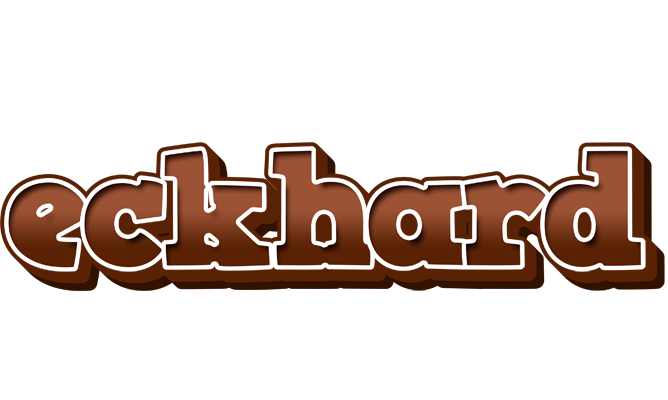 Eckhard brownie logo